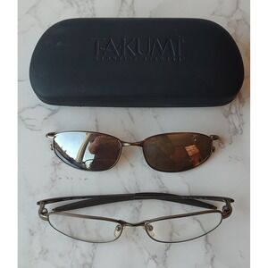 CLIP ON TAKUMI T9518 AUTHENTIC FRAMES SUNGLASSES EYEGLASSES 54-16 B1